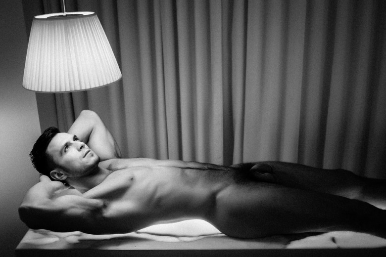 Handsome naked hunk Paddy O'Brian