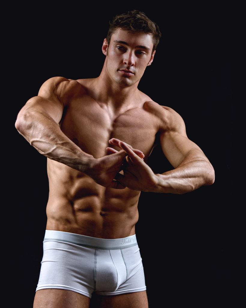Matt Holdener underwear package